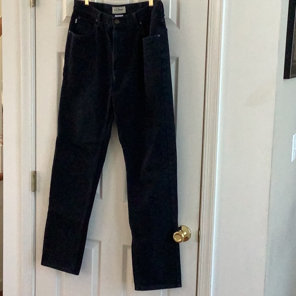 LL Bean black jeans 34 x 34